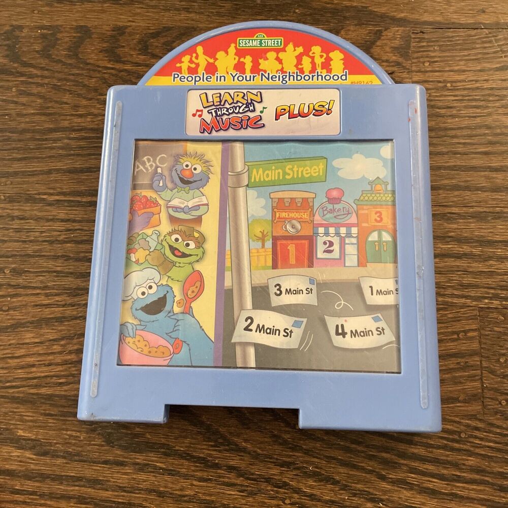 Fisher Price Learn Through Music PLUS Sesame Street People In Your Neighborhood